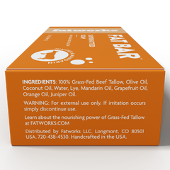 FATBAR™ (4.25 oz) - Grass-Fed Tallow Soap Bar