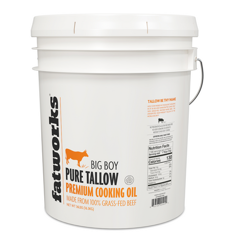 5 Gallon Grass Fed Tallow-Big Boy