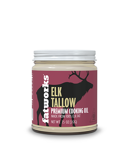 Pasture Raised Elk Tallow (7.5 oz)