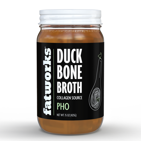 Cage Free Duck Bone Broth- Pho Flavor