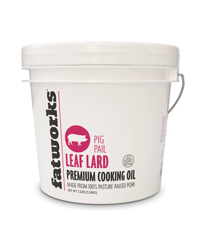Leaf Lard Pig Pail-1 GALLON