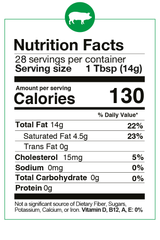 Organic Pork Lard (14.4 oz) - Fatworks: The Defenders of Fat!