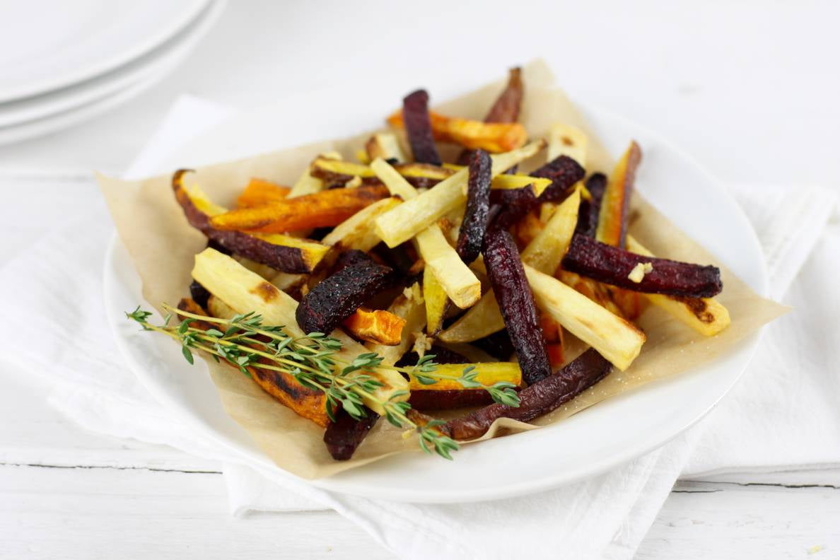 Root Vegetable Fries Recipe | Baked Veggie Fries | Fatworks – Fatworks: The Defenders of Fat!