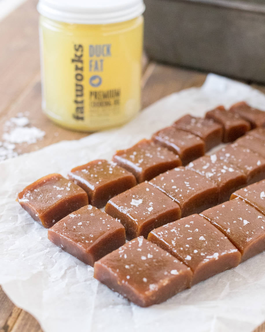 Salted Caramels with Duck Fat | Homemade Candy Treats | Fatworks – Fatworks: The Defenders of Fat!