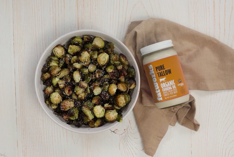 Roasted Brussel Sprouts with Tallow