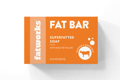FATBAR™ Juniper&Citrus (4.25 oz) - Grass-Fed Tallow Soap Bar