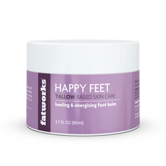 Happy Feet™ (2.7 oz) - Grass-Fed Tallow Based Foot Crème