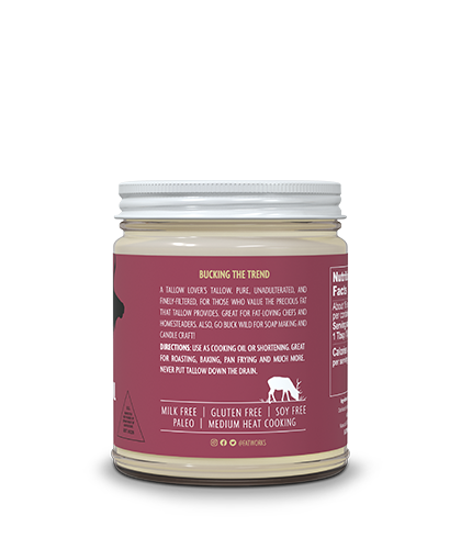 Pasture Raised Elk Tallow (7.5 oz)