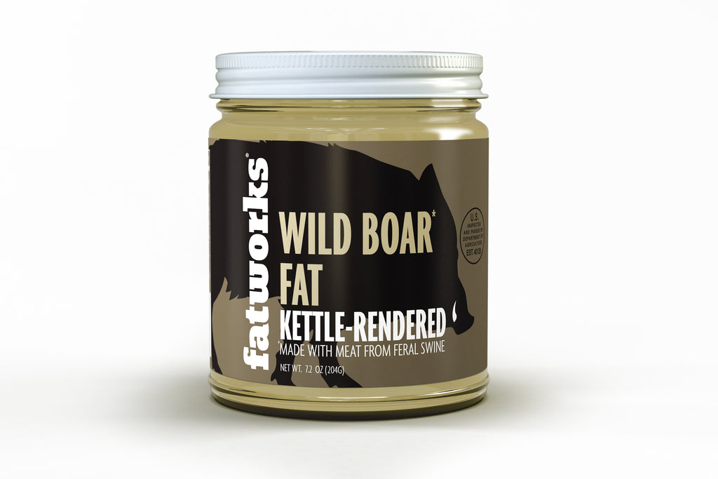 Case (6) - Wild Boar Lard (7.5 oz)