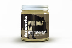 Case (6) - Wild Boar Lard (7.5 oz)