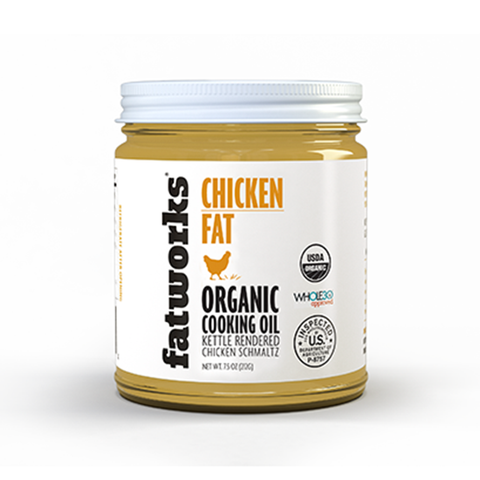 Organic Free Range Chicken Fat a.k.a. Chicken Schmaltz (7.5 oz)