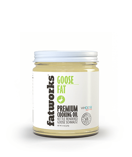 Pasture Raised Goose Fat (7.5 oz) - Fatworks: The Defenders of Fat!