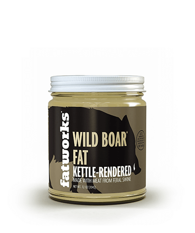 Wild Boar Lard (7.5 oz)