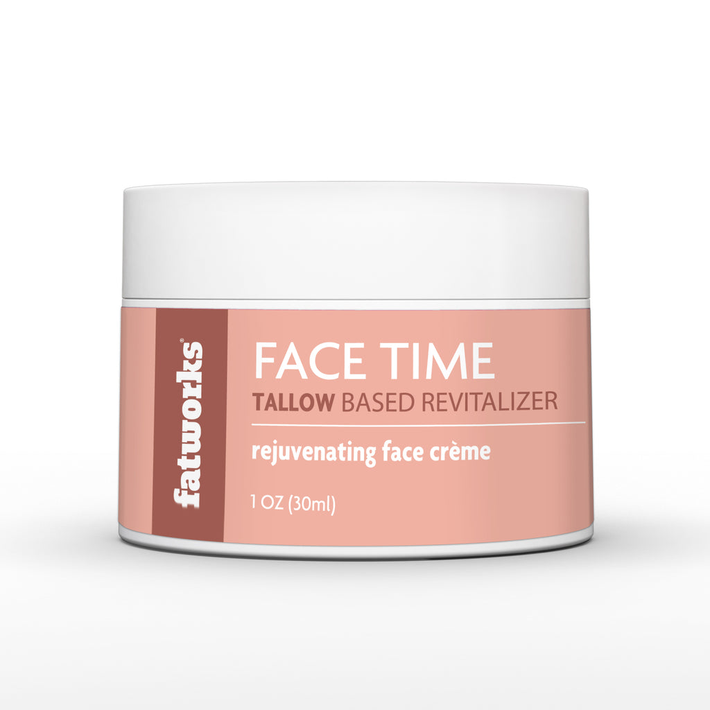 Face Time-Tallow Based Face Crème - Fatworks: The Defenders of Fat!