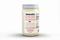 Grass Fed Beef Tallow (14 oz) - Fatworks: The Defenders of Fat!