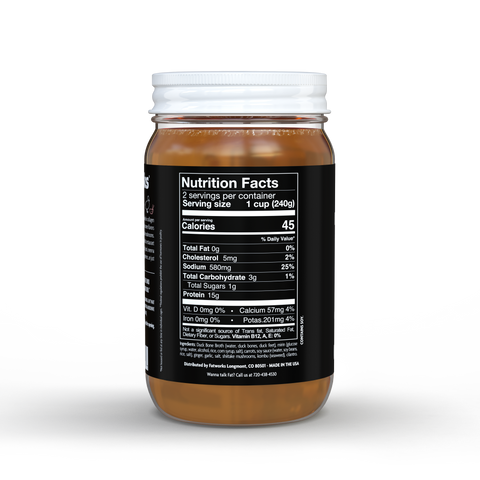 Duck Bone Broth-Ramen Flavor - Fatworks: The Defenders of Fat!