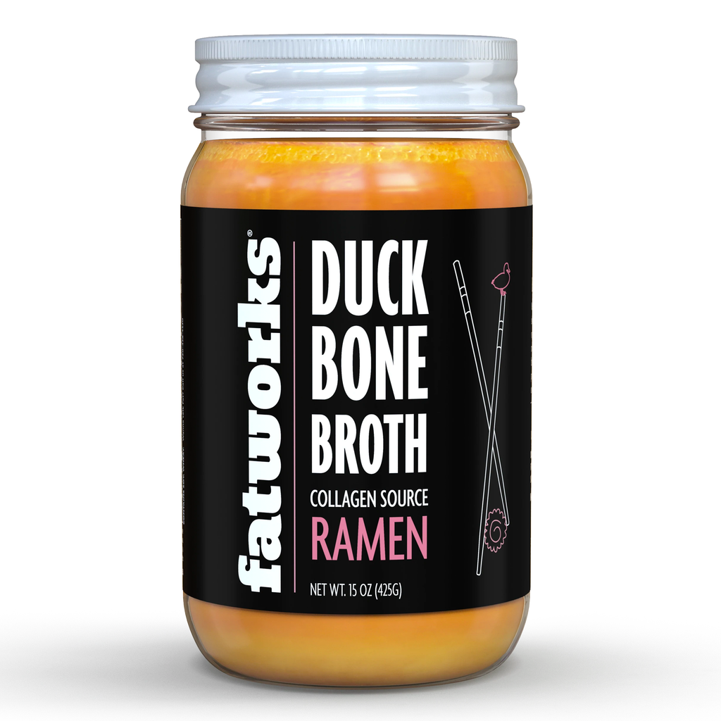 Duck Bone Broth-Ramen Flavor - Fatworks: The Defenders of Fat!