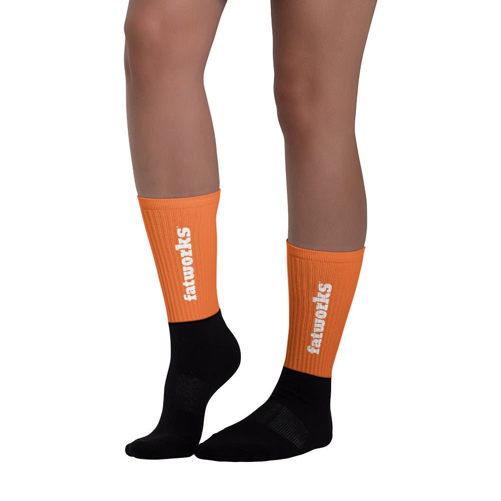 Orange You Glad We Make Socks - Fatworks: The Defenders of Fat!
