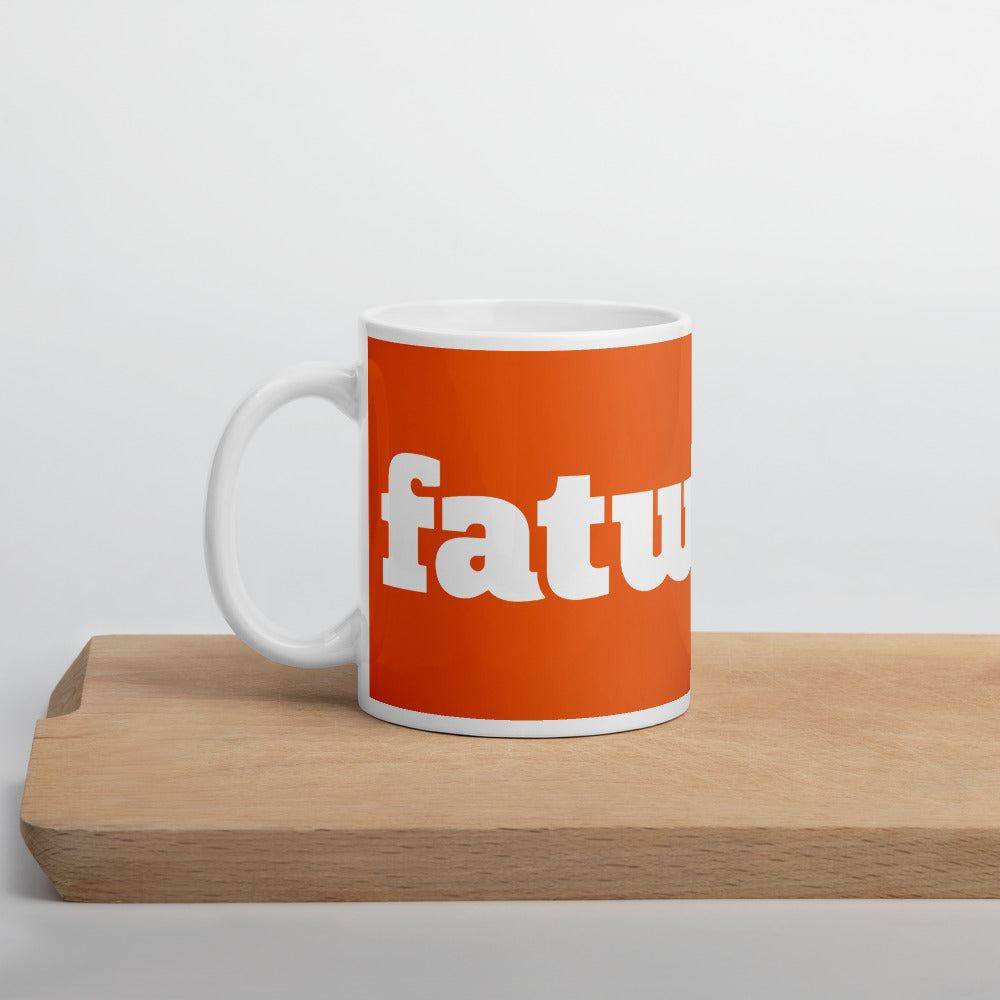 Fat Orange Mug - Fatworks: The Defenders of Fat!