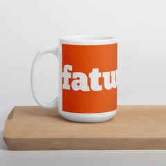 Fat Orange Mug - Fatworks: The Defenders of Fat!