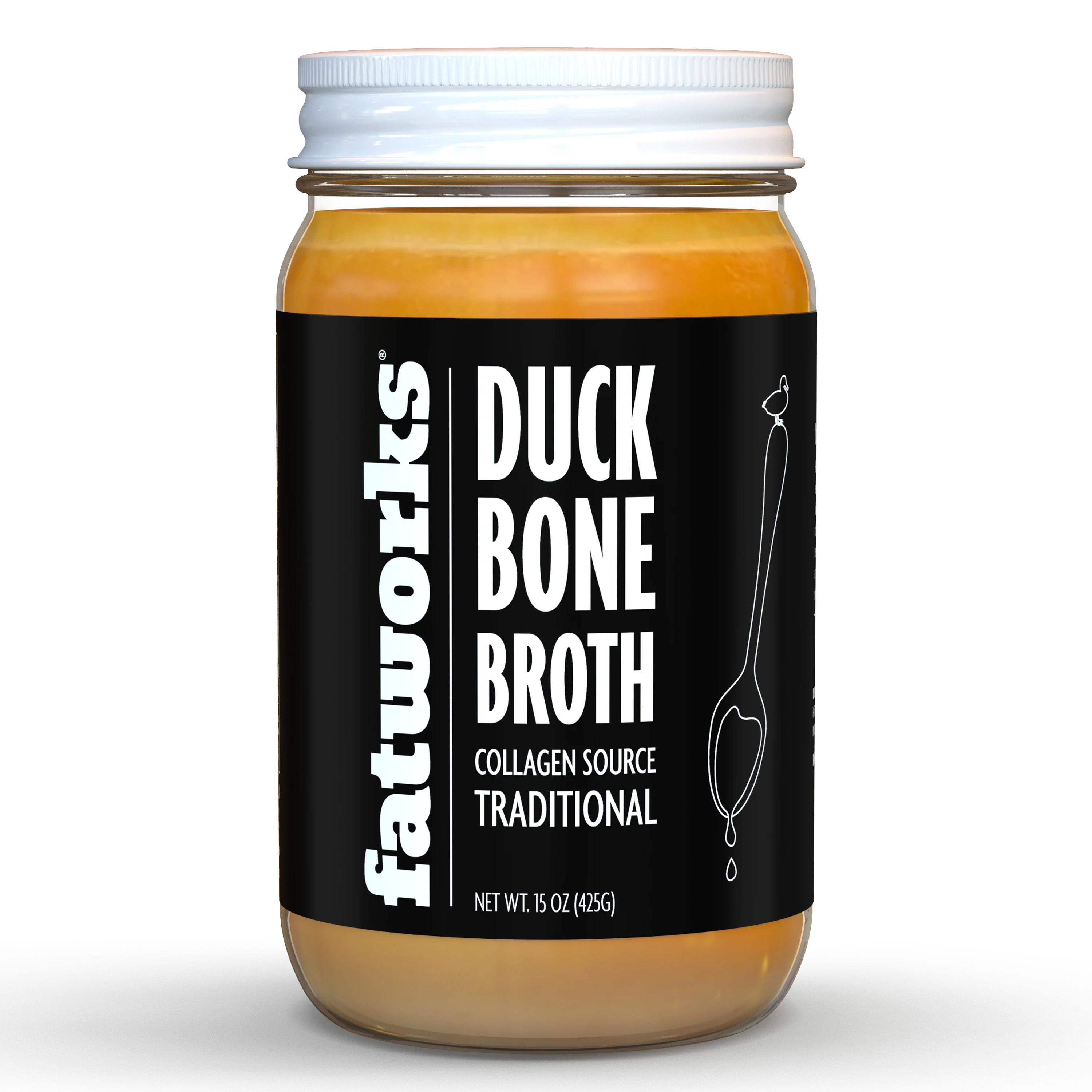 Duck Bone Broth Collagen Enriched Soup - 15 oz.